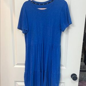 GAP Blue tiered  Dress